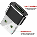 Miniatyrbild 8 av 8: USB till USB-C-adapter 2-pack, USB-C hane OTG-laddare Typ C-konverterare för Apple Watch Ultra 7 8 9, iPhone 15 14 13 Plus Pro Max, AirPods 3, iPad Air