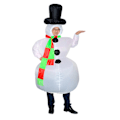 Miniatyrbillede 3 af 5: Oppustelig Julemandsdragt, Festkostume til Alle