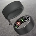 Miniatyrbild 2 av 5: Silikonringsskydd för Oura Ring Gen 3 - Arbetsvänligt, Fallskyddande, Halksäkert, Elastiskt Omslag, Storlek S/M, Universell, Lätt att Använda, Smart Ring Elastiskt Ärm transparent S