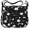 Miniatyrbillede 1 af 5: Crossbody taske til kvinder skuldertaske håndtaske pung afslappet rejse multi-lomme (solsikke)