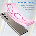 Pikkukuva 4 / 6: Samsung Galaxy S23 Ultra -kotelo MagSafe Slim Matt Pink