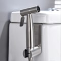 Miniatyrbillede 2 af 5: Håndbruser Bidet Rustfrit Stål Håndbruser Højtryks Toilet Bidet Spray