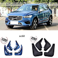 Miniatyrbild 2 av 5: Främre Bakre Stänkskydd Blå För Volvo XC60 S90 18 2019 2020 2021 2022 Skärm Stänkskydd Lera Smutsskydd Tillbehör xc60luminous sand