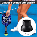 Miniatyrbild 4 av 5: Pickleball Bollplockare Passar Alla Standard Pickleballrack, Enkel Att Fästa På Pickleballrack, Utan Att Böja Sig