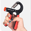 Miniatyrbillede 4 af 5: Håndgrebstræner justerbar håndgrebstræner underarm håndledstræner gribeenhed Orange
