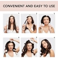 Miniatyrbillede 5 af 8: Kitsch Satin Heatless Curling Set - Overnight Curls, Heatless Curling Wand Headband, Bløde Krøller Uden Varme, Hårrullet - Sunset