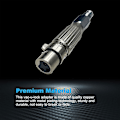 Miniatyrbilde 2 av 3: Vac U Lock Adapter Metall Hurtigkobling Massasje 3XLR Grensesnitt Bøyelig Fjær