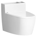 Miniatyrbillede 1 af 4: Vægmonteret Askebæger Badeværelse med Låg Toiletformet Askebæger