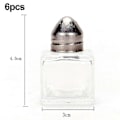 Miniatyrbillede 2 af 5: Mini Salt- og Peberbøsser, 15 ml / 1/2 Oz Glas Cube Krop Restaurant Salt- og Peberbøsser shape1