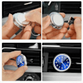 Miniatyrbilde 5 av 10: Bilstønn Kvartsklokke Blue