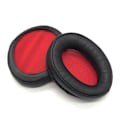 Miniatyrbilde 1 av 5: Øreputer i skinn for Audio-Technica ATH-AR5BT AR5IS headset øreklokker Red