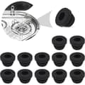 12 rostfria gummispetsar för Dometic campingkök, 5 mm