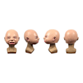Miniatyrbilde 4 av 5: Halloween-maske pannebånd Babyuttrykk hodeplagg maske Maskerade Gråtende Søt Hodeplagg Halloweenfest Opptreden rekvisitter crying