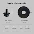 Miniatyrbilde 2 av 4: Motorsagbolt og skive for Dewalt Dccs620 Cmccs620 Cmccs660 Dccs670 Dccs690 Dwcs600 (90618229, 90639221).