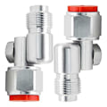 Miniatyrbilde 1 av 5: (2 pakker) 235486 7/8 tommer gjenge for luftfri malingssvivelledd 180 graders rotasjon