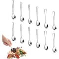 Liten tesked, 12-pack miniserveringssked, serveringssked, liten sked, tesked, den kan