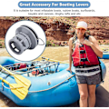 Miniatyrbilde 3 av 5: Gear Boat Luftventil, Padlebrett Ventil Utskifting, Kajakk Luftgassventil Adapterhette Luftplugger Pvc Oppblåsbar Båtventil For Kajakk Kano Oppblåsbar Båt