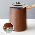 Miniatyrbilde 4 av 5: Roterende Hjul Mini Svingbare Hjul Stainless Steel 16pcs