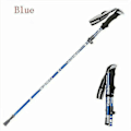 Miniatyrbilde 2 av 3: Naturehike Antishock Sammenleggbare Trekkingstaver 5-seksjons Vandrestav for Fotturer 2023 red 110-130cm