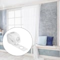 Pikkukuva 4 / 5: 5M Purjerenkaanauha 40 Renkaalla Tarvikkeet Ompelu Hopeiset Verhot