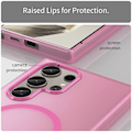 Pikkukuva 6 / 6: Samsung Galaxy S23 Ultra -kotelo MagSafe Slim Matt Pink