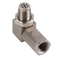 Miniatyrbillede 3 af 5: Bil Ilt Sensor Spacer 90 Grader CEL Bung Fix til Check Engine Light M18X1.5 Katalysator
