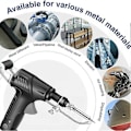 Miniatyrbillede 3 af 5: 3-i-1 svejse-, skære- og rustfjernelsessæt - Hurtig opvarmning, ergonomisk, ideel til begyndere og gør-det-selv Black US plug