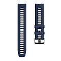Miniatyrbilde 2 av 5: Silikon Klokkereim for Garmin Instinct Tactical/Instinct Tide/Instinct 2/Instinct Armbånd med Svart Spenne Navy Blue