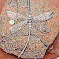 Miniatyrbilde 5 av 5: Hengende Libelle Solfangere Vinduglass Pynt Regnbuemaker Dekor Ornament