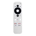 Ersättningsfjärrkontroll Kompatibel / KM2 Kompatibel KM2 4K Certifierad Röst Android TV Box_Super Gåva Vit