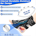 Miniatyrbillede 2 af 5: Plantar Fasciitis Natteskinne, Justerbare Plantar Fasciitis Relief Natteskinner Til Plantar Fasciitis, Fod Drop GuanGuan Red