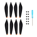 Miniatyrbilde 1 av 5: Lett dronepropeller for Mini 3 Pro, erstatningsbladstilbehør, vifteblader for DJI Mini 3 Pro 4 peers