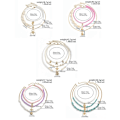 Miniatyrbillede 3 af 5: 3 Stykker Halskæder med Havtema Trendy Kravebenskæde Choker med Letvægtsdesign Til Sommerfester 05 necklace gold