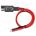 Pikkukuva 1 / 5: SAE-jatkekaapeli Nopea irrotusliitin 14AWG - Latausjohdon johtosarja 0.3 meters