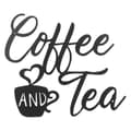 Kaffe Te Skylt Hängande Ornament Modell Dekorationstillbehör