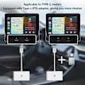 Pikkukuva 5 / 5: Langaton Apple Carplay-sovitin Dongle USB iPhone IOS Autonavigaattori