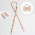 Miniatyrbillede 4 af 5: Skulderrem PU Læder Taskerem Håndtaske Udskiftningsrem Udskiftningsbælte til Dumplings Taske Crossbody Taske sø blå lake blue