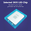 Miniatyrbillede 5 af 5: LED Vækstlys Pære til Indendørs Planter Rødt & Blåt Spektrum LED Plante Lys Pærer E14 Vækstlampe til