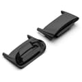 1 par ersättningsarmband spänne metallanslutningar för Fitbit Charge 5 -Yx Black Fitbit Charge 5
