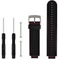 Pikkukuva 3 / 4: Korvaava älykellon ranneke Garmin Forerunner 220/230/235/620/630/735XT/235 Lite -kelloihin Plum-Black