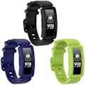 Miniatyrbillede 1 af 5: 3 bands kompatibel med Fitbit Ace 2 sort black