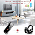 Miniatyrbillede 2 af 4: （59.5*22*12mm）Bluetooth Bil Bluetooth Receiver Adapter Jack Bluetooth5.0 Bluetooth Transmitter, Blå