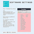 Pikkukuva 4 / 5: USB Kolminkertainen Jalkakytkinohjain, Mukautettava Näppäimistö, Peli- ja Multimedia-toimintopoljin Comp:lle
