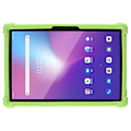 Pikkukuva 2 / 5: Tablettikotelo Blackview Tab 12:lle, iskunkestävä silikoni+PC-suojakuori jalustalla Green