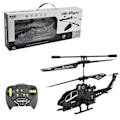Pikkukuva 1 / 5: Uusi kaukosäädöllä toimiva helikopteri, 3,5 kanavaa RC-drone-helikopteri LED-valolla yöllä Black