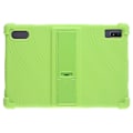 Pikkukuva 1 / 5: Tablettikotelo Blackview Tab 12:lle, iskunkestävä silikoni+PC-suojakuori jalustalla Green