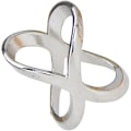 Miniatyrbild 4 av 5: Halsdukklämma för kvinnor, ring, kors, silkeshalsdukklämma för silkeshalsdukar, damer, flickor, present