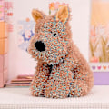 Miniatyrbild 1 av 4: West Highland Terrier Plyschleksak - Fylld Djur - Flickig Dockpresent Brown 40cm
