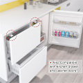 Miniatyrbild 4 av 5: 2-pack Heavy Duty Push Latch & Lock, Kompatibel med Dolda Dörrar, Touch Latches och Magnetlås, Push Release Dra+