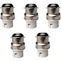 Miniatyrbillede 1 af 3: Sæt med 5 B22 til B15 / Ba15d / B15d eller LED pære adaptere